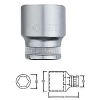 SATA 13606 1/2inch DR. 12PT. SOCKET (METRIC)