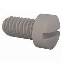 Essentra Components 010832F031 ກຸມສະກຣູວຽກເຄື່ອງຈັກ Fillister Slotted Screw, #8-32 Thread, 5/16 Lg