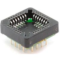 Chip Quik PA0106C-P-SOCKET ອາແດບເຕີ PLCC-28 Socket ເປັນ PGA-28 Pin 1 In SMT Adapter (50 mils / 1.27 mm pitch) Compact Series