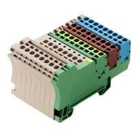 Weidmuller 1692670000 ບລັອກຕິມເນີລບຣິວີດສ໌ DIN Rail ZIA 1.5/4L-PE/8/KB