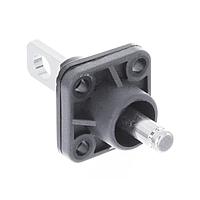 Amphenol Technical Products RL9057-201-F1 ຮັບສະຕິເຄື່ອງ 5.7MM RADLOCK SILVER/BLACK