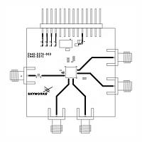 Skyworks Solutions Inc. SKY65366-21-EVB ບອດປະເມີນດ້ານຫນ້າ RF