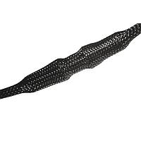 HellermannTyton 170-13000 ຖົງຖັງຖົງ Helagaine Braided Sleeving, 30 mm Dia., PET, BK, 164 ft/Reel