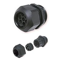 Heyco M3234GAF ກວດສອບສາຍ LTCG 3/4 NPT BLK 3-5.2mm HOLES