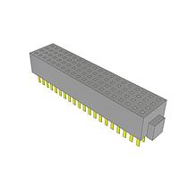 Samtec FOLC-120-L1-S-Q Socket .050" FOURRAY(TM) Quad Row Tiger Eye(TM) Socket Strip