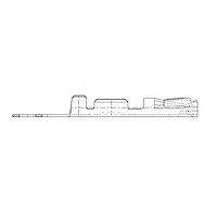 AMP Connectors - TE Connectivity 1-166500-2 (Cut Strip) ຂໍ້ຕໍ່ TANDEM SPR. STAND ຕັດສະຕຣິບ 100 ຊິ້ນ