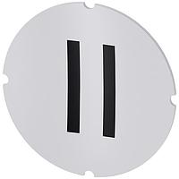 SIEMENS 3SU19000AB710QC0 ເພີ່ມປ້າຍ, II ເພີ່ມປ້າຍ F. ປຸ່ມແສງ, ສັນຍາລັກ: II