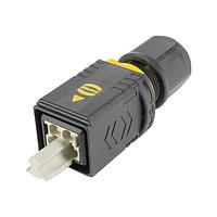 HARTING 09461454421 ຕົວເຊື່ອມ PP V4 2 Power 4 Hood Plstc Ml Insrt crmp