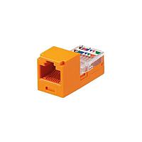 Panduit CJ588ORY ລົດສາຍແລະທາງຜ່ານສາຍ Mini-Com Module Cat 5e, UTP 8P/8W
