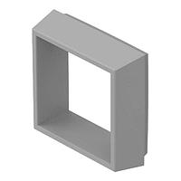 EAO 704.701.6 ຂອງປົກຫນ້າ FRONT BEZEL-SQ GRY