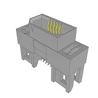 Samtec ERF8-100-05.0-L-DV ປຸ່ມຊ່ອງ 0.80 mm Edge Rate(R) Rugged High Speed Socket