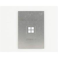 Chip Quik IPC0031-S ປຸ່ມຊອກເກັດ & ອາແດບເຕີ QFN-56 ແບບສແຕນເນລສສຖີນ Stencil