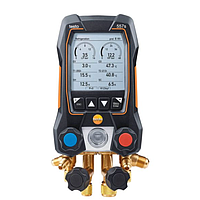 TESTO 557S ເຄື່ອງວັດແທກຄວາມດັນຂອງເຄື່ອງເຮັດຄວາມເຢັນ 4-way valve block (Bluetooth)