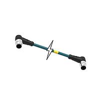 Molex 1201080601 ເສັ້ນສາຍອາເຊນເຊີ / ເສັ້ນສາຍອັກຊັວເຕີ MIC 4P M/MP 90/90 D-CODED 8M TPE