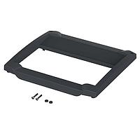 BOPLA 20201224 ເຟຣມ FRAME, ຕິດດ້ວຍກຸບ, BOCARD, 229 X 203 X 19MM, ສີເທົາ GR, ເປີດ, ABS, BCD 200 FO-K-7024