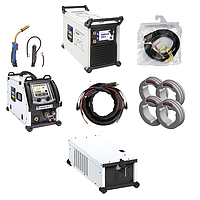 GYS NEOPULSE 500G W2 ALU PACK ຊຸດເຄື່ອງເຊື່ອມ MMA, TIG, MIG/MAG (3ph; 400V; 10-500A; Aluminum torch)