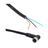 Adam Tech SD-PME03B-FFTBR-C7A-6FT ເສັ້ນສາຍອ່ານສະເຫຼີມ / ເສັ້ນສາຍກະທົບ CBL 3POS FMALE TO WIRE 6'
