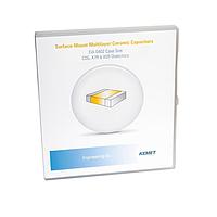 KEMET CER ENG KIT 28 ຂະໜາດກໍອງ EIA 0402, C0G, X7R ແລະ X5R ຄອບປະກອບ SMT MLCC ແບບດາວໄຟ 30 ຊິ້ນ 0402 C0G, X7R & X5R
