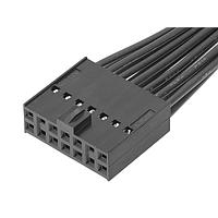 Molex 219658-1144 ການປະກອບສາຍສະເພາະຮູບສະເກນສີ່ແຂນ ຍິງ-ຍິງ (OTS) Cbl Assy ບັນດາຄູ່ 600mm ການຄຸມກັນດ້ວຍບ້ານດິນ 14 Ckt ສີດໍາ