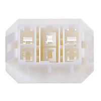 Molex 35180-0609 ຮູງຮັບ Receptacle 1.78mm Multi MalePlg ມີ MntEars 6Ckt Vert