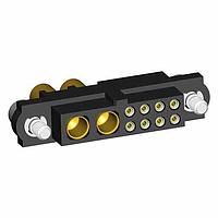 Harwin M80-4C10842F2-02-326-00-000 ຕົວເຊື່ອມ 8+2 ຕໍ່ຕົວຍິງ 24-28AWG+14AWG ຊຸດຕົວເຊື່ອມສາຍ, ນັ່ກສະແກຣວ