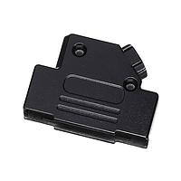 NorComp 971-025-040R011 ປົກປ້ອງການຕົກລົງ Strain Relief Backshell 25P 45 DEGRE DIECAST BLACK CHROMATE