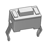 C&K PTS636 SK43 LFS ສະຫນອງສະຫນອງສະຫນອງ Tactile Switches Tact 50mA 12VDC, 6.0x3.5, 4.3mm H, 250gf, THT leads, Black Actuator
