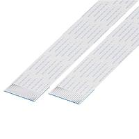 GCT (Global Connector Technology) 10-18-A-0304-C-4-08-4-T ເສັ້ນສາຍຕໍ່ລົງ FFC / FPC Jumper Cables 1mm Pitch FlatFlexCable, 18Contact, Conductor SameSide, Len304mm/12in, Tin Plt