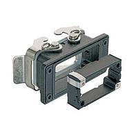 HARTING 9370100391 ກອງປົກຄອງ 10B Marine Bulkhead Rear Fit Housing, Double Lever, ມີກະແຟມ