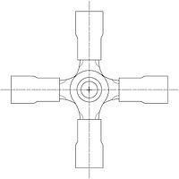 Molex 19204-0025 4 Way 4-WAY INSULKRIMP (C- INSULKRIMP (C-2XCX)