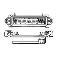 AMP Connectors - TE Connectivity 828661-1 ກອງປົກ 25P JUN-TIMER CONN