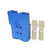 Anderson Power Products 6346G1 ຕໍ່ພວງພະລັງງານຫນັກ SBX350 ສີຟ້າ 2/0 AWG 2/0BLUE