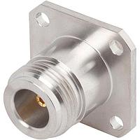 Amphenol SV Microwave SF1132-6001 ຕົວແປ RF - ລະຫວ່າງຊຸດ SMA F ເຖິງ PN F Adapter, 4 ຮອນ