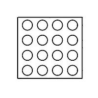 Lattice Semiconductor ICE40UL640-SWG16ITR1K FPGA - ຟິວວອກກະຈອນປະຕິບັດງານໄດ້ພາຍໃນພາຍໃນ FPGA iCE40-UltraLite 1.2V WLCS PKG