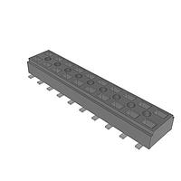 Samtec CLT-110-02-F-D-BE ປຸ່ມຕິດຕັ້ງລະດັບຕ່ຳປຸ່ມສອງດ້ານ