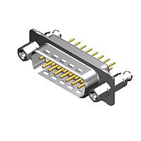 Molex / FCT 173109-0575 ມາດຕະຖານຄວາມໜາແຮງ FCT DSUB STR PC PLG 09 PN W/SNAPIN