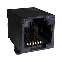 Amphenol Commercial Products RJE0112001 Modular 6P2C ພອດເດີດດຽວ ບໍ່ມີການປ້ອງກັນ