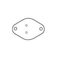 Aavid 7717-86DAPG ແຜ່ນຕິດຕັ້ງອົງປະກອບເຊມິຄຣອນດ໌ສໍາລັບ TO-5, ຮູບວົງກົງ, DAP, 1.9x8.71mm