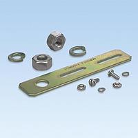 Panduit FTRBN58 ຂາຍກັບທີ່ຢືດດ້ວຍກະດູກສາຍ, ຂາຍກັບທີ່ຢືດດ້ວຍກະດູກສາຍໃໝ່ 5/8" ສໍາລັບ 2"x 2