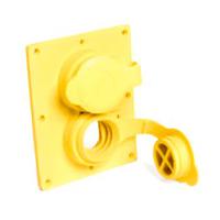 Molex 1301380046 ກອງປົກຄຸມ FLIPLID COVERPLATE FOR3320OUTLETBOXES