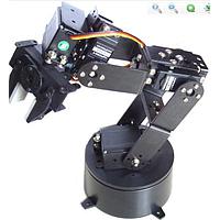 DFRobot ROB0036 ຊຸດຫຼິ້ນຫຼັກສູດຫຼັກສູດຫຼັກສູດຫຼັກສູດຫຼັກສູດຫຼັກສູດຫຼັກສູດຫຼັກສູດຫຼັກສູດ 6 DOF Robotic Arm