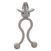 Essentra Components 23EZS0375N0030 ຕິດຕັ້ງ Twist Tie Mounts Standoff Twist Lock, .375 Hold Dia, .050 Spacer
