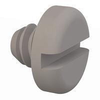 Essentra Components 010632P012 ກຸມສະແລດພານສະແລດ, ກຸມສະແລດພານສະແລດ, ກຸມສະແລດພານສະແລດ, #6-32 ການດັບກະດູກ, 1/8 ຍາວ