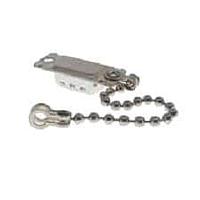 Amphenol Commercial Products L17D4K63009 ຝາຄຸ້ມຝຸ່ນ E09S COVER W/ CHAIN