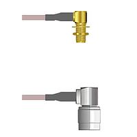 Amphenol Custom Cable Q-2P04T0005024i ສາຍສັ້ນ RF SMA-RJB/TNC-RP G316 24I