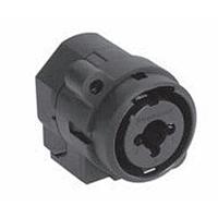 Amphenol Audio ACJC6VL ຕົວເຊື່ອມ XLR 3P ຕັ້ງຕົວຢູ່ຕົວບັນທຶກ PCB ປະຕູ 1/4" Mono Jack