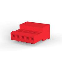 AMP Connectors - TE Connectivity 3-641237-5 ຮູງຮັບ Receptacle Housing REC 05P C/E 22AWG W/O TABS