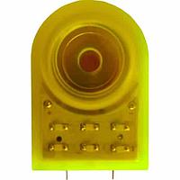 Mallory Sonalert PS-733PYQ ອິນດິເຄດເຕີ 5-15DC 95DB 2.5-4.5HZ FS 32X46X16 ເຫຼືອງ