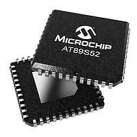 Microchip Technology AT89S52-24JUR ມາຄຣອຄຄອນໂຕເລີ 24MHZ, PLCC, IND TEMP, ສີຂຽວ, 5V, T&R