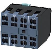 SIEMENS 3RH19212XA220MA0 ສະຫນັບສະຫນູນການຄວບຄຸມ AUXILIARY CC.BLK,2NO+2NC, LOC.DIGIT 5..8